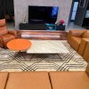 Thảm phòng khách Hexagon diamond 1 2