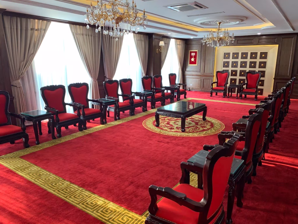 Mẫu thảm khánh tiết đẹp tại HANG KENH
